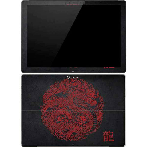 Red Dragon Surface Pro 4 Skin