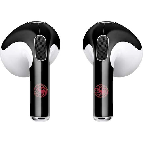 HBO House of the Dragon Red Tararyen Sigil Apple AirPods (3rd Gen 2021) Skin