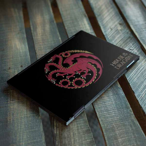 HBO House of the Dragon Red Tararyen Sigil HP Envy Skin