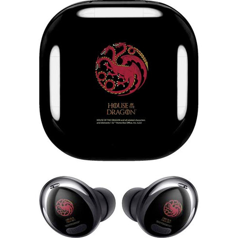 HBO House of the Dragon Red Tararyen Sigil Galaxy Buds Pro Skin
