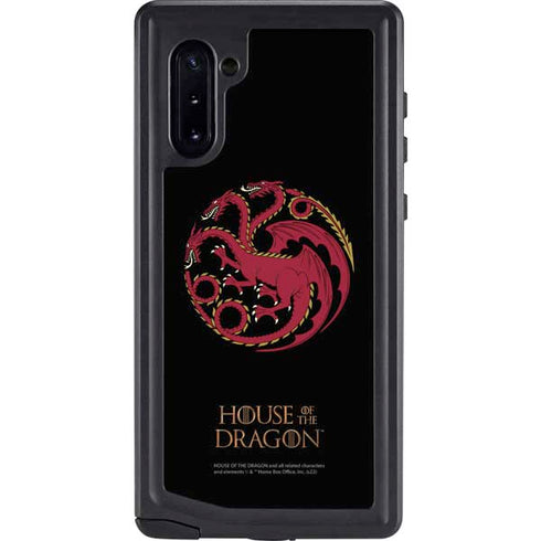 HBO House of the Dragon Red Tararyen Sigil Galaxy Note 10 Waterproof Case