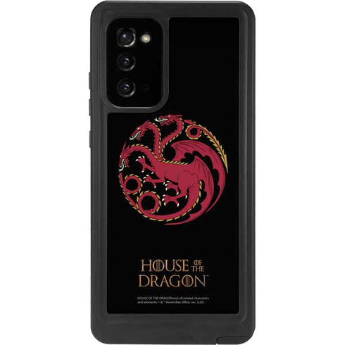 HBO House of the Dragon Red Tararyen Sigil Galaxy Note20 5G Waterproof Case