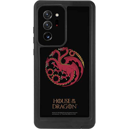 HBO House of the Dragon Red Tararyen Sigil Galaxy Note20 Ultra 5G Waterproof Case