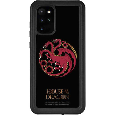 HBO House of the Dragon Red Tararyen Sigil Galaxy S20 Plus Waterproof Case