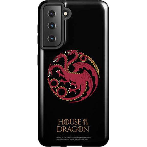 HBO House of the Dragon Red Tararyen Sigil Galaxy S21 5G Pro Case