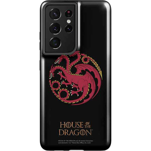 HBO House of the Dragon Red Tararyen Sigil Galaxy S21 Ultra 5G Pro Case