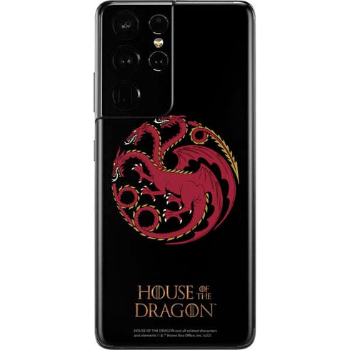 HBO House of the Dragon Red Tararyen Sigil Galaxy S21 Ultra 5G Skin