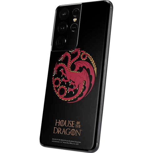 HBO House of the Dragon Red Tararyen Sigil Galaxy S21 Ultra 5G Skin