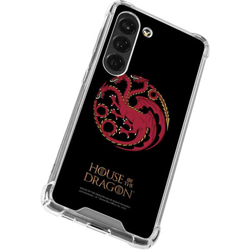 HBO House of the Dragon Red Tararyen Sigil Galaxy S23 Clear Case