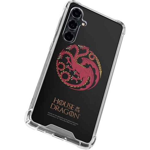 HBO House of the Dragon Red Tararyen Sigil Galaxy S23 FE Clear Case