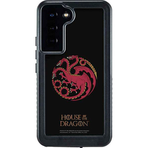 HBO House of the Dragon Red Tararyen Sigil Galaxy S23 Plus Waterproof Case