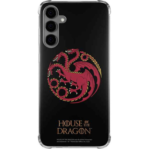 HBO House of the Dragon Red Tararyen Sigil Galaxy S24 Plus Clear Case