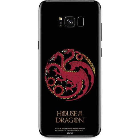 HBO House of the Dragon Red Tararyen Sigil Galaxy S8 Plus Skin