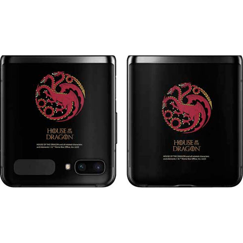 HBO House of the Dragon Red Tararyen Sigil Galaxy Z Flip Skin