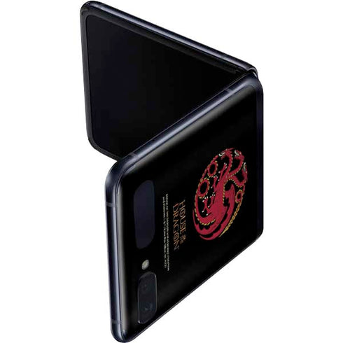 HBO House of the Dragon Red Tararyen Sigil Galaxy Z Flip Skin