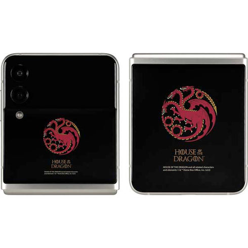 HBO House of the Dragon Red Tararyen Sigil Galaxy Z Flip3 5G Skin