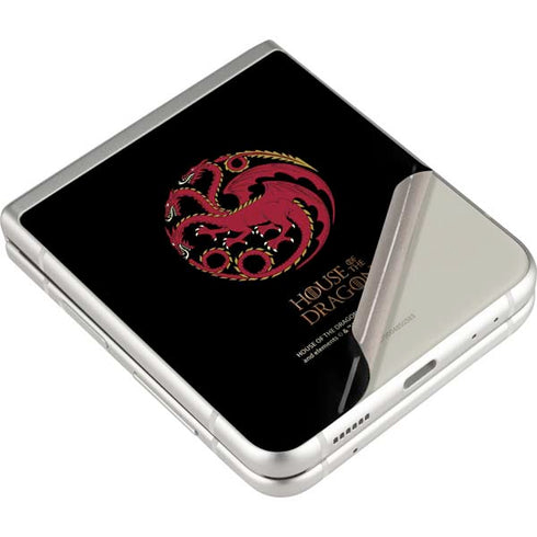HBO House of the Dragon Red Tararyen Sigil Galaxy Z Flip3 5G Skin