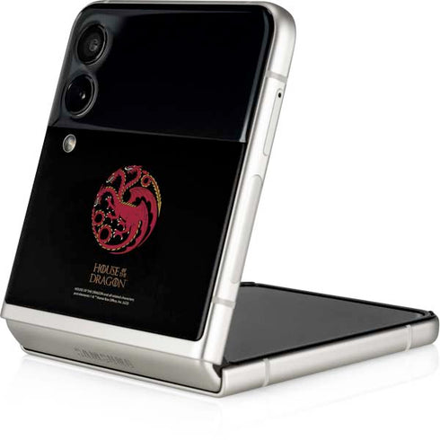 HBO House of the Dragon Red Tararyen Sigil Galaxy Z Flip3 5G Skin