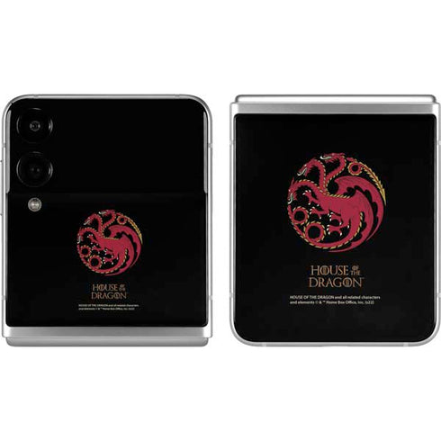 HBO House of the Dragon Red Tararyen Sigil Galaxy Z Flip4 5G Skin