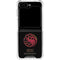 HBO House of the Dragon Red Tararyen Sigil Galaxy Z Flip5 5G Clear Case