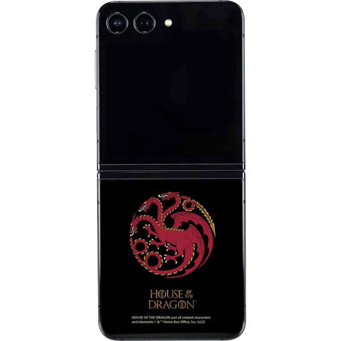 HBO House of the Dragon Red Tararyen Sigil Galaxy Z Flip5 5G Skin