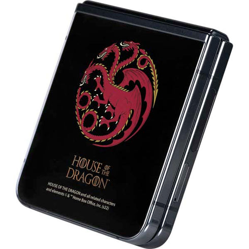 HBO House of the Dragon Red Tararyen Sigil Galaxy Z Flip5 5G Skin