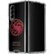 HBO House of the Dragon Red Tararyen Sigil Galaxy Z Fold4 5G Clear Case
