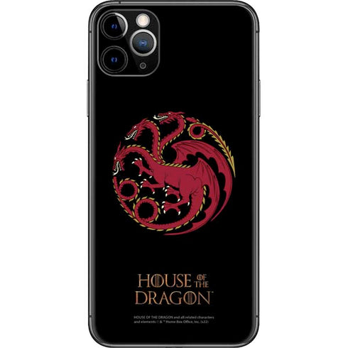 HBO House of the Dragon Red Tararyen Sigil iPhone 11 Pro Max Skin