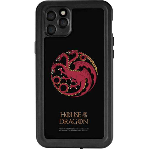 HBO House of the Dragon Red Tararyen Sigil iPhone 11 Pro Max Waterproof Case