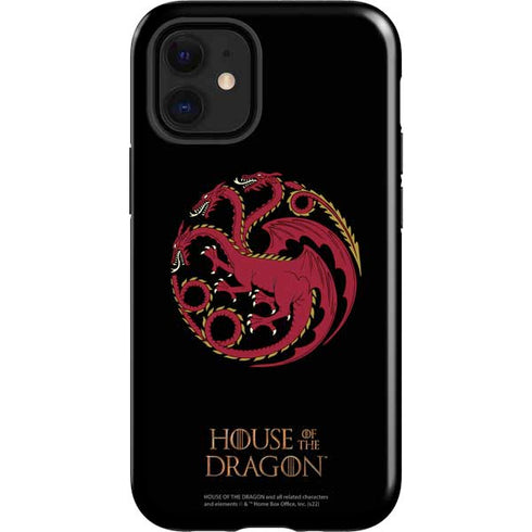 HBO House of the Dragon Red Tararyen Sigil iPhone 12 Mini Impact Case