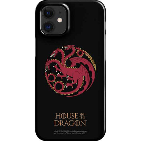 HBO House of the Dragon Red Tararyen Sigil iPhone 12 Mini Lite Case