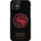 HBO House of the Dragon Red Tararyen Sigil iPhone 12 Mini Lite Case