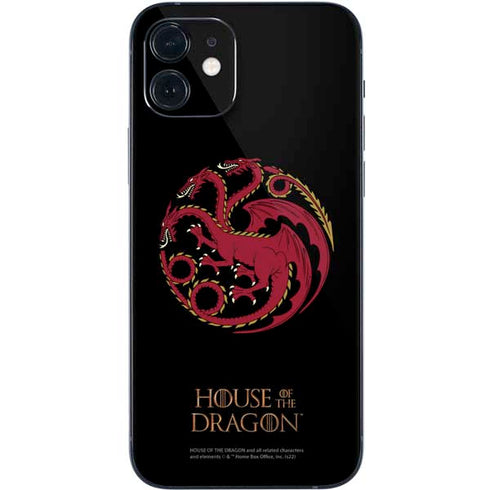 HBO House of the Dragon Red Tararyen Sigil iPhone 12 Mini Skin