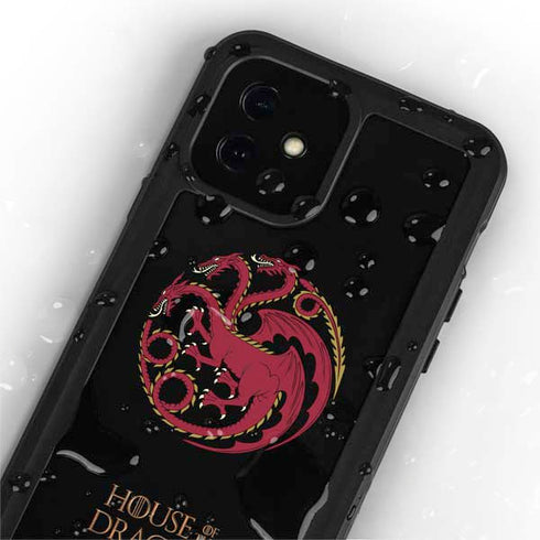 HBO House of the Dragon Red Tararyen Sigil iPhone 12 Mini Waterproof Case