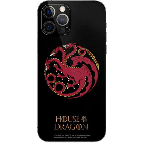 HBO House of the Dragon Red Tararyen Sigil iPhone 12 Pro Skin