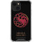 HBO House of the Dragon Red Tararyen Sigil iPhone 13 Mini Clear Case