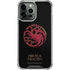 HBO House of the Dragon Red Tararyen Sigil iPhone 13 Pro Max Clear Case