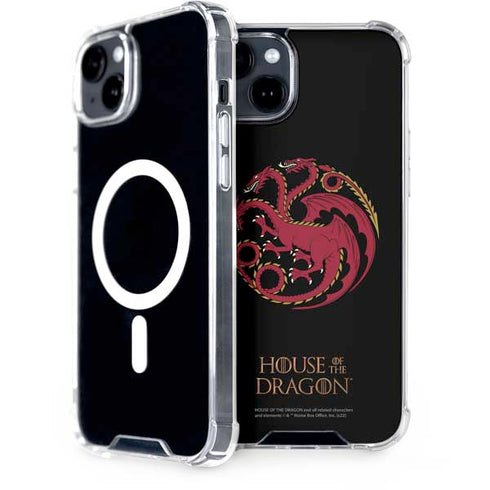 HBO House of the Dragon Red Tararyen Sigil iPhone 15 MagSafe Case
