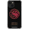 HBO House of the Dragon Red Tararyen Sigil iPhone 14 Plus Clear Case