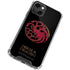 HBO House of the Dragon Red Tararyen Sigil iPhone 14 Plus Clear Case