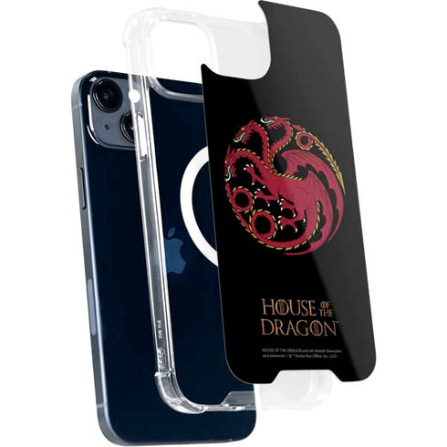 HBO House of the Dragon Red Tararyen Sigil iPhone 15 Plus MagSafe Case