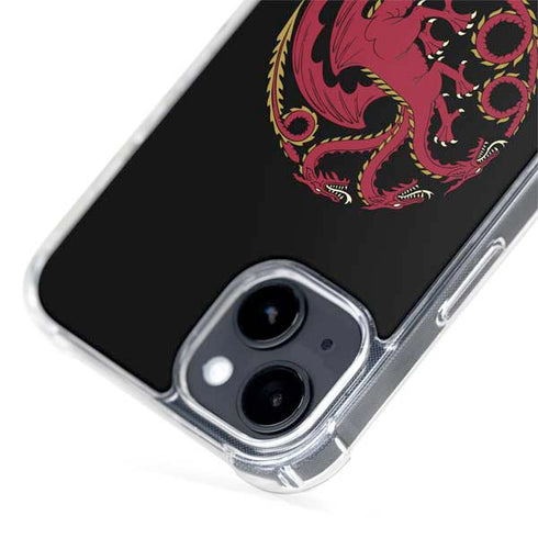 HBO House of the Dragon Red Tararyen Sigil iPhone 15 Plus MagSafe Case