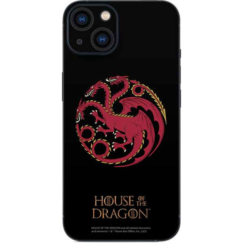 HBO House of the Dragon Red Tararyen Sigil iPhone 14 Plus Skin