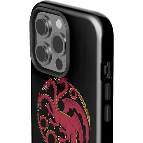 HBO House of the Dragon Red Tararyen Sigil iPhone 15 Pro Impact Case