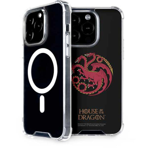 HBO House of the Dragon Red Tararyen Sigil iPhone 14 Pro MagSafe Case