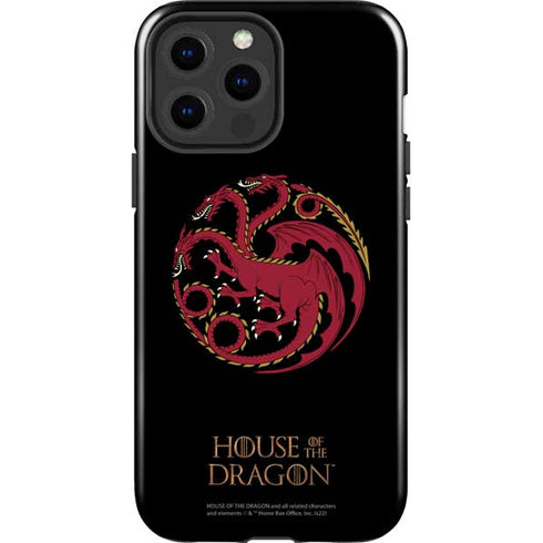 HBO House of the Dragon Red Tararyen Sigil iPhone 15 Pro Max Impact Case