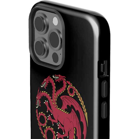 HBO House of the Dragon Red Tararyen Sigil iPhone 15 Pro Max Impact Case