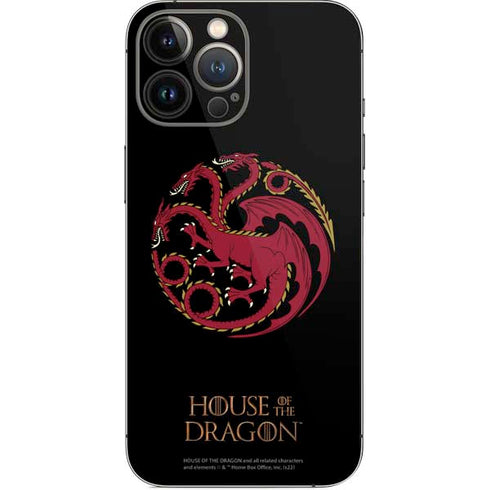 HBO House of the Dragon Red Tararyen Sigil iPhone 14 Pro Max Skin