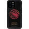 HBO House of the Dragon Red Tararyen Sigil iPhone 14 Pro Max Waterproof Case