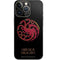 HBO House of the Dragon Red Tararyen Sigil iPhone 14 Pro Skin